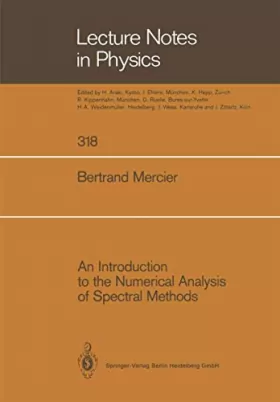 Couverture du produit · An Introduction to the Numerical Analysis of Spectral Methods