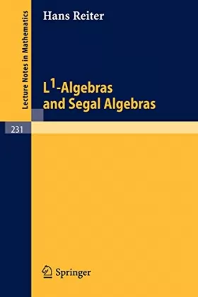 Couverture du produit · L1-Algebras and Segal Algebras