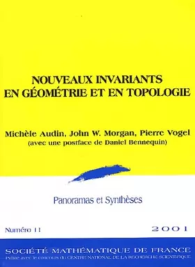 Couverture du produit · Nouveaux invariants en géométrie et en topologie