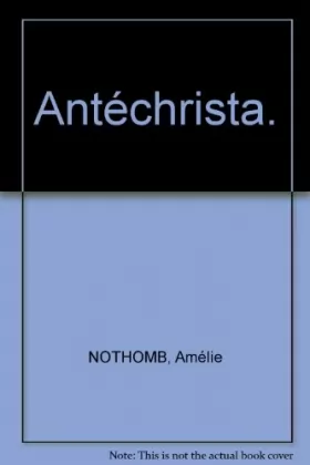 Couverture du produit · Antéchrista