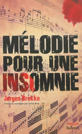 Couverture du produit · Mélodie pour une insomnie