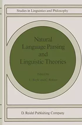 Couverture du produit · Natural Language Parsing and Linguistic Theories