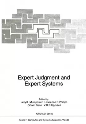 Couverture du produit · Expert Judgment and Expert Systems