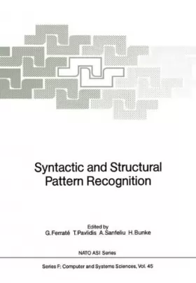 Couverture du produit · Syntactic and Structural Pattern Recognition