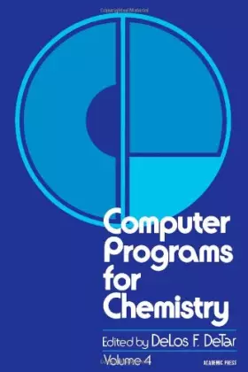 Couverture du produit · Computer Programmes for Chemistry: v. 4