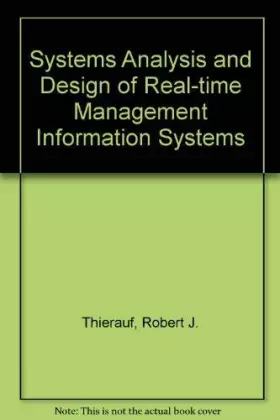Couverture du produit · Systems Analysis and Design of Real-Time Management Information Systems