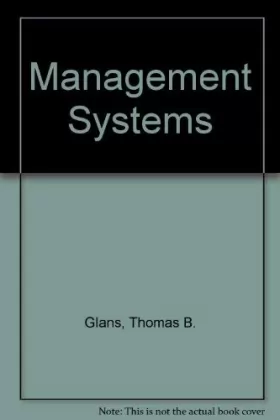 Couverture du produit · Management Systems