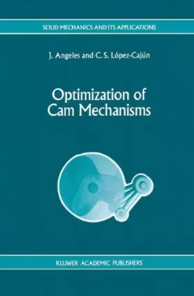 Couverture du produit · Optimization of Cam Mechanisms