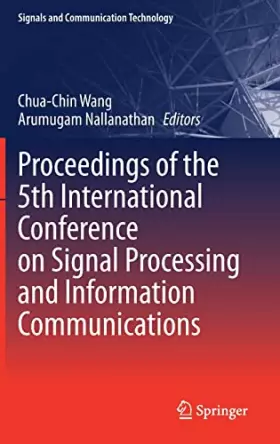 Couverture du produit · Proceedings of the 5th International Conference on Signal Processing and Information Communications (Signals and Communication 