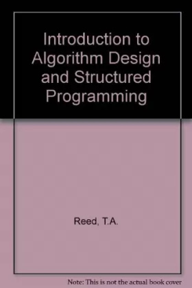 Couverture du produit · Introduction to Algorithm Design and Structured Programming