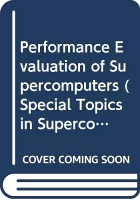 Couverture du produit · Performance Evaluation of Supercomputers