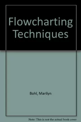 Couverture du produit · Flowcharting Techniques