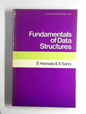 Couverture du produit · Fundamentals of data structures