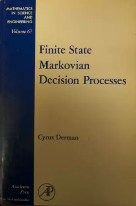 Couverture du produit · Finite State Markovian Decision Processes