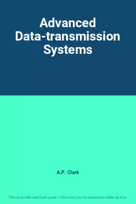 Couverture du produit · Advanced Data-transmission Systems