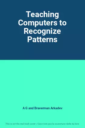Couverture du produit · Teaching Computers to Recognize Patterns
