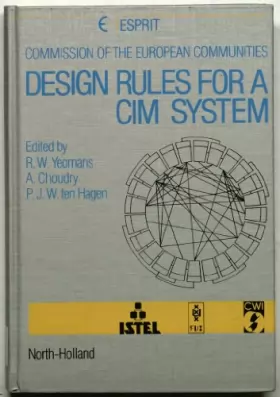 Couverture du produit · Design Rules for a Cim System