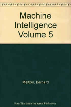 Couverture du produit · Machine Intelligence Volume 5