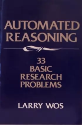 Couverture du produit · Automated Reasoning: 33 Basic Research Problems