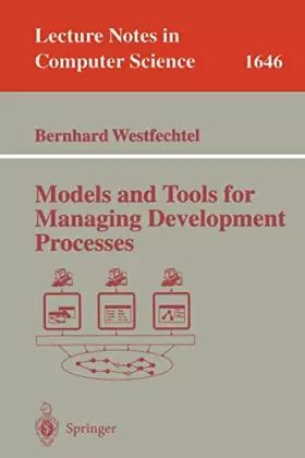 Couverture du produit · Models and Tools for Managing Development Processes
