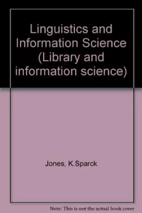 Couverture du produit · Linguistics and Information Science