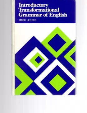 Couverture du produit · Introductory transformational grammar of English
