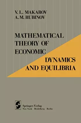 Couverture du produit · Mathematical Theory of Economic Dynamics and Equilibria