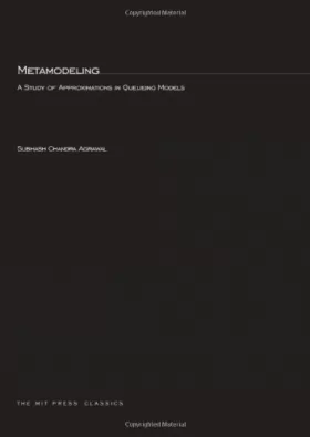 Couverture du produit · Metamodeling: A Study of Approximations in Queuing Models