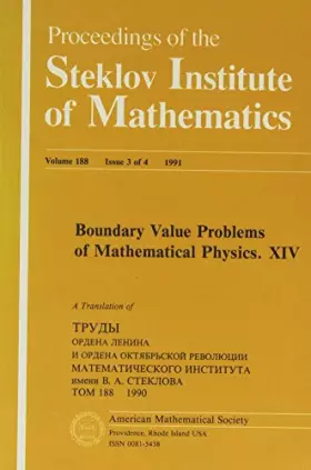 Couverture du produit · Boundary Value Problems of Mathematical Physics