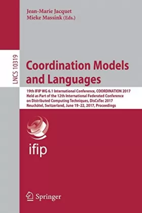 Couverture du produit · Coordination Models and Languages