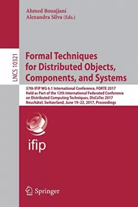 Couverture du produit · Formal Techniques for Distributed Objects, Components, and Systems