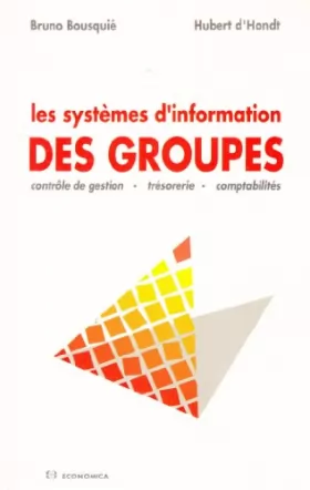 Couverture du produit · Les systemes d'information des groupes : controle de gestion, tresorerie, comptabilites