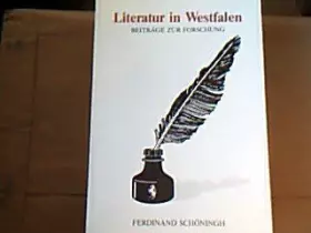 Couverture du produit · Literatur in Westfalen I. Beiträge zur Forschung