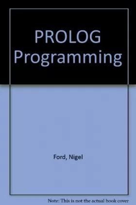 Couverture du produit · PROLOG Programming