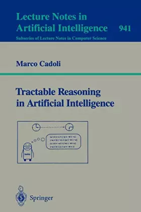 Couverture du produit · Tractable Reasoning In Aritificial Intelligence