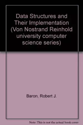Couverture du produit · Data Structures and Their Implementation