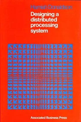 Couverture du produit · Designing a Distributed Processing System