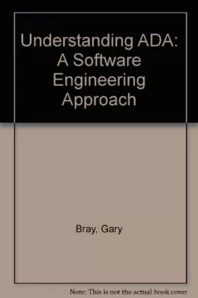 Couverture du produit · Understanding ADA: A Software Engineering Approach