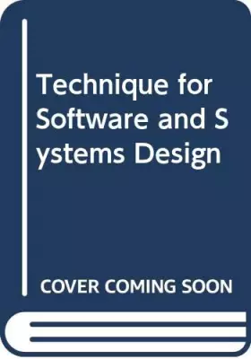 Couverture du produit · Technique for Software and Systems Design
