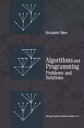 Couverture du produit · Algorithms and Programming: Problems and Solutions