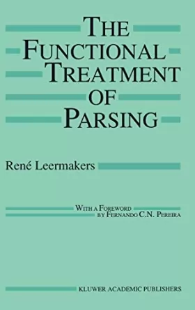 Couverture du produit · The Functional Treatment of Parsing