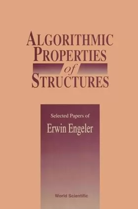 Couverture du produit · Algorithmic Properties of Structures