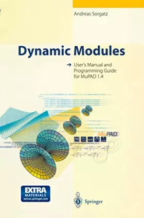 Couverture du produit · Dynamic Modules: User's Manual and Programming Guide for Mupad 1.4