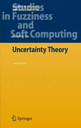 Couverture du produit · Uncertainty Theory