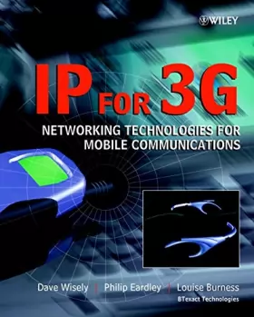 Couverture du produit · IP for 3G: Networking Technologies for Mobile Communications