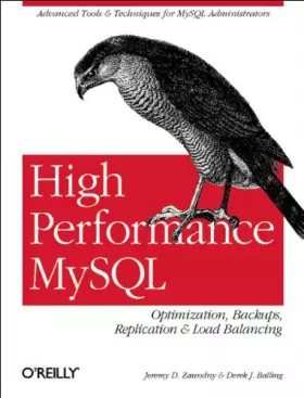Couverture du produit · High Performance MySQL (en anglais)