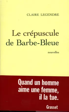 Couverture du produit · Le crépuscule de Barbe Bleue