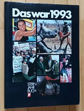Couverture du produit · Das war 1993. Stern- Jahrbuch.