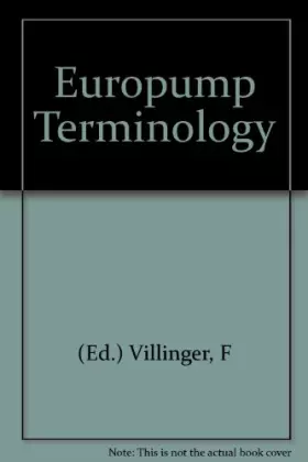 Couverture du produit · Europump Terminology