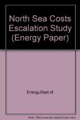 Couverture du produit · North Sea costs escalation study